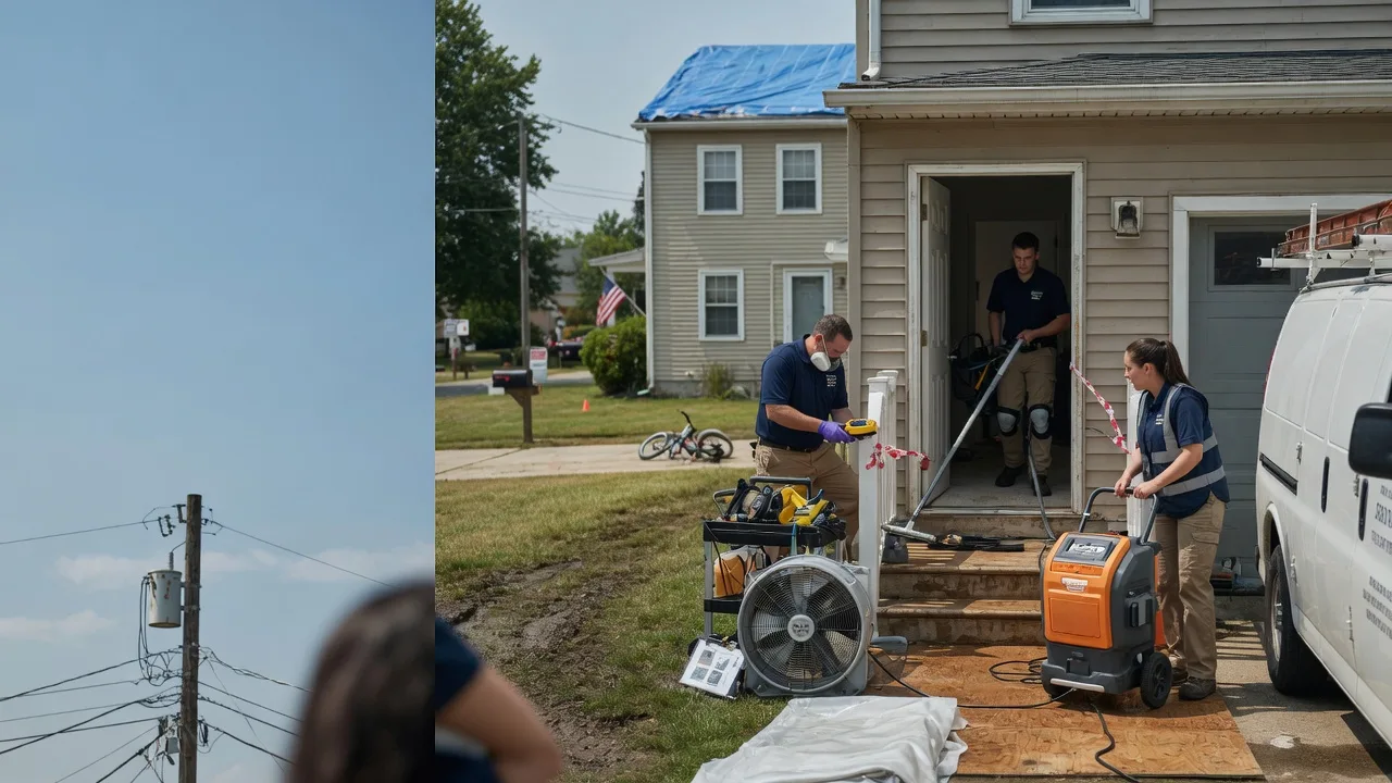 Water Damage Repair in Osage, WV near me